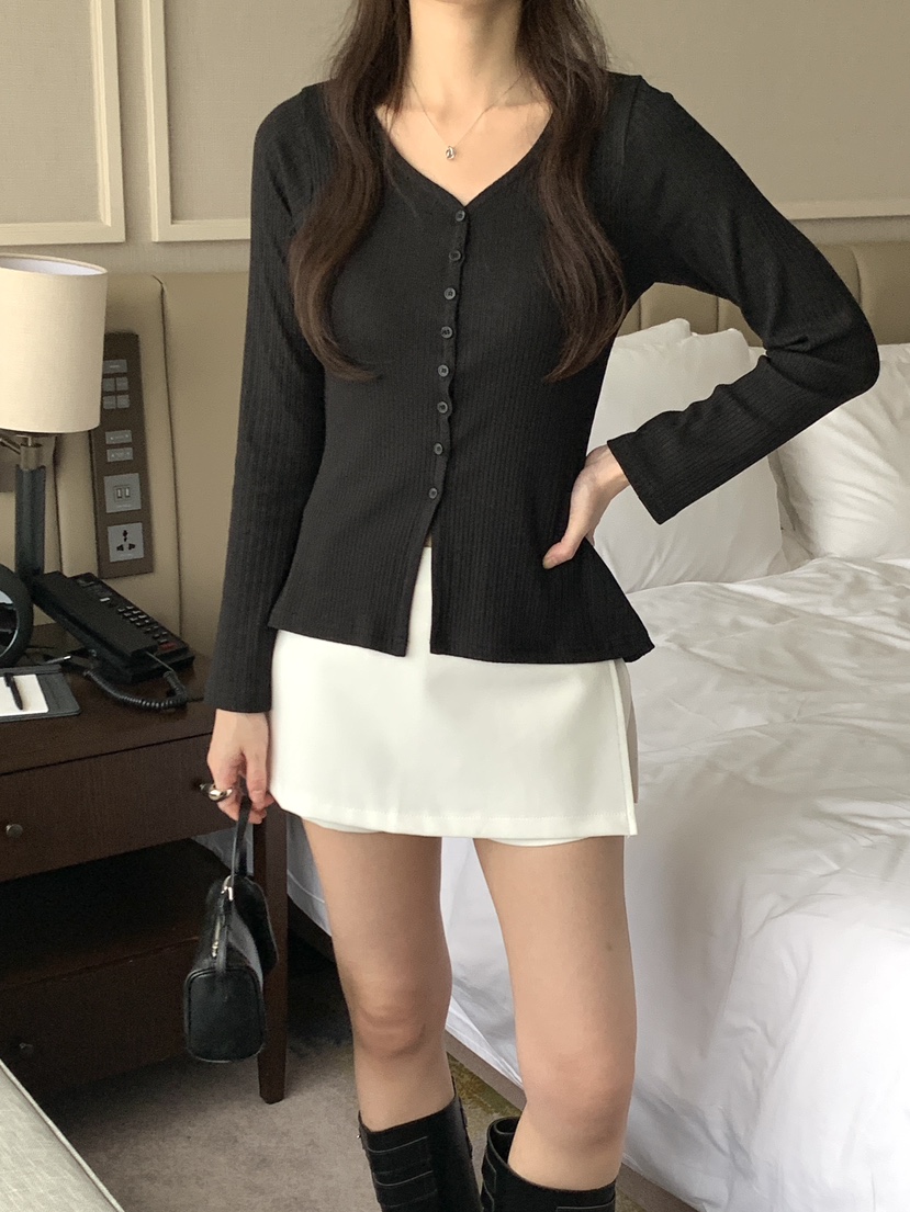 FRILL-T/DADA東大門代購女士新品人氣26初秋推薦開衫修身FRILL-T/DADA開衫