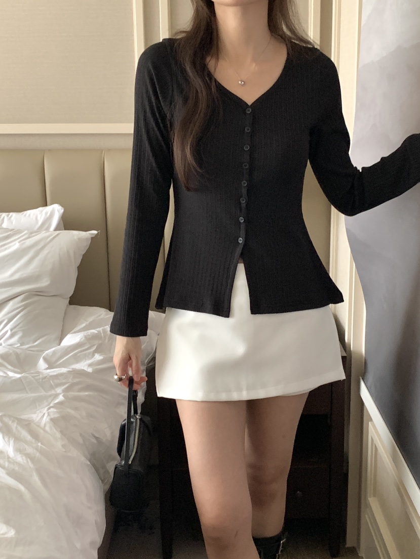 FRILL-T/DADA東大門代購女士新品人氣26初秋推薦開衫修身FRILL-T/DADA開衫