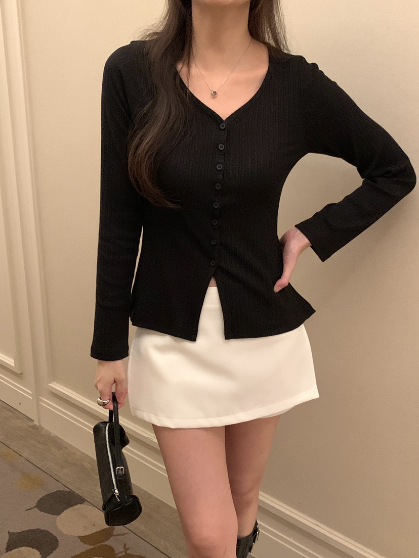 FRILL-T/DADA東大門代購女士新品人氣26初秋推薦開衫修身FRILL-T/DADA開衫