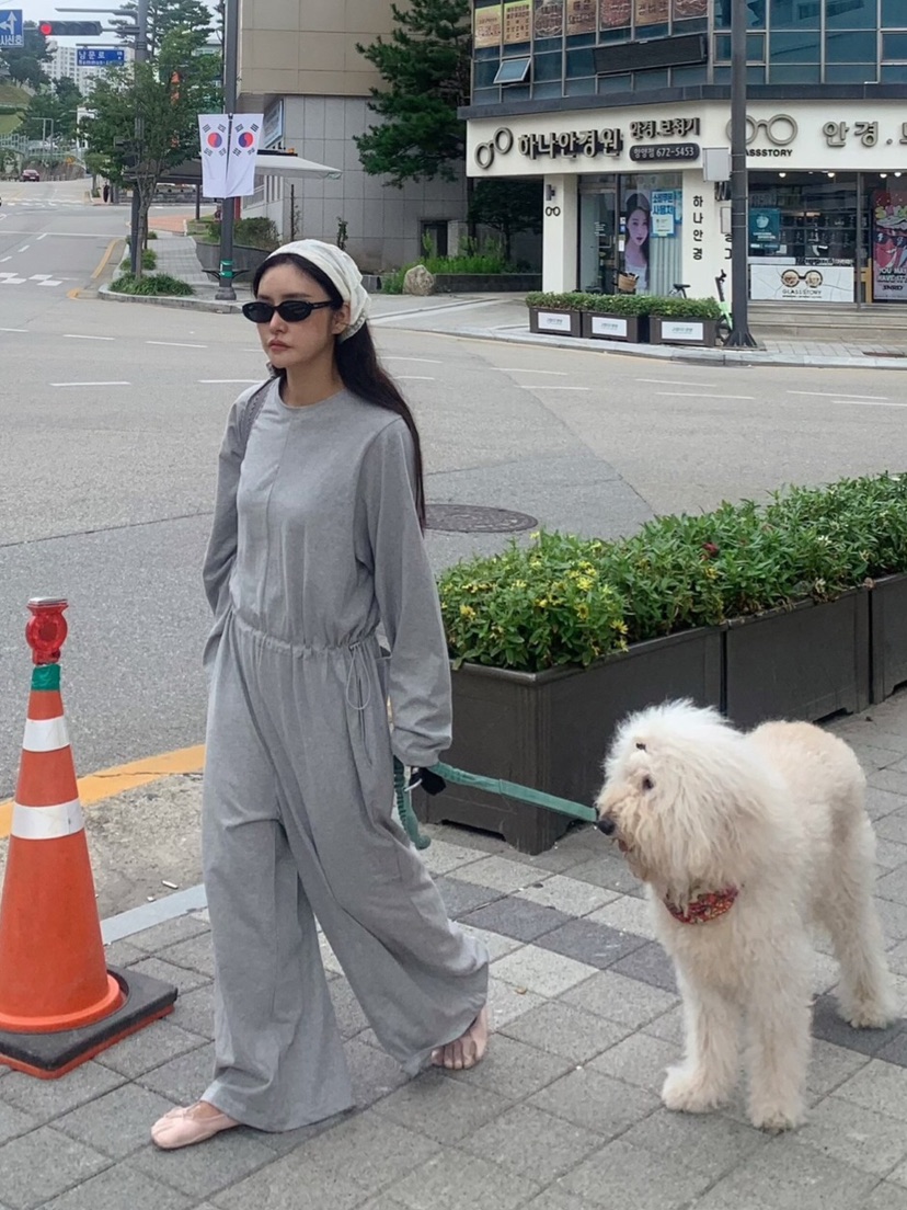 LIKEVAM東大門直郵女裝新款26初秋熱賣時尚26秋冬真品連體褲LIKEVAM連體褲
