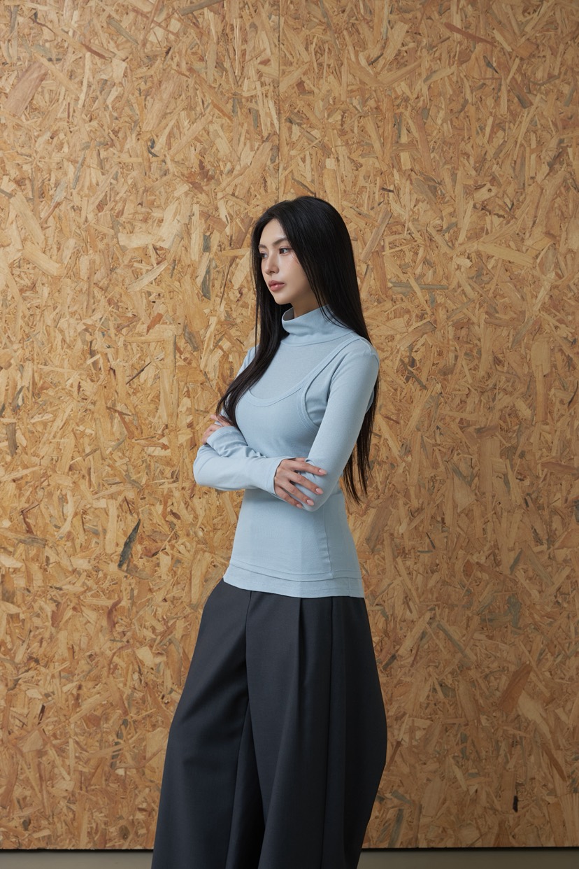 LE-PPL東大門代購女士新款真品熱賣人氣套裝套裝短款無袖LE-PPL套裝