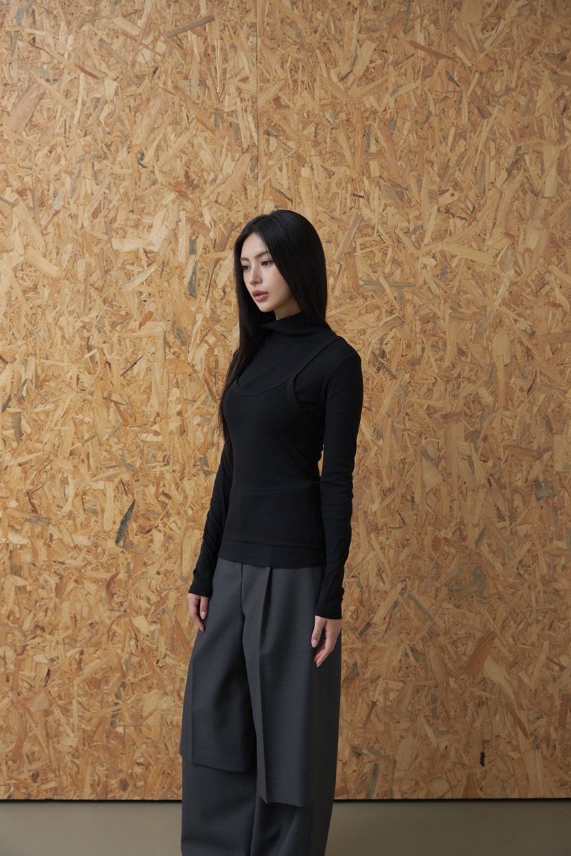 LE-PPL東大門代購女士新款真品熱賣人氣套裝套裝短款無袖LE-PPL套裝