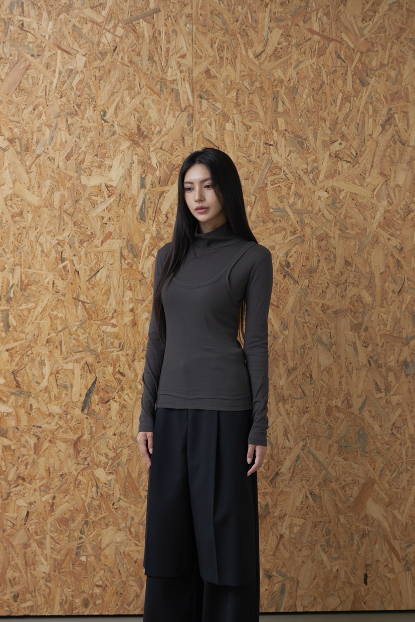 LE-PPL東大門代購女士新款真品熱賣人氣套裝套裝短款無袖LE-PPL套裝圖色4