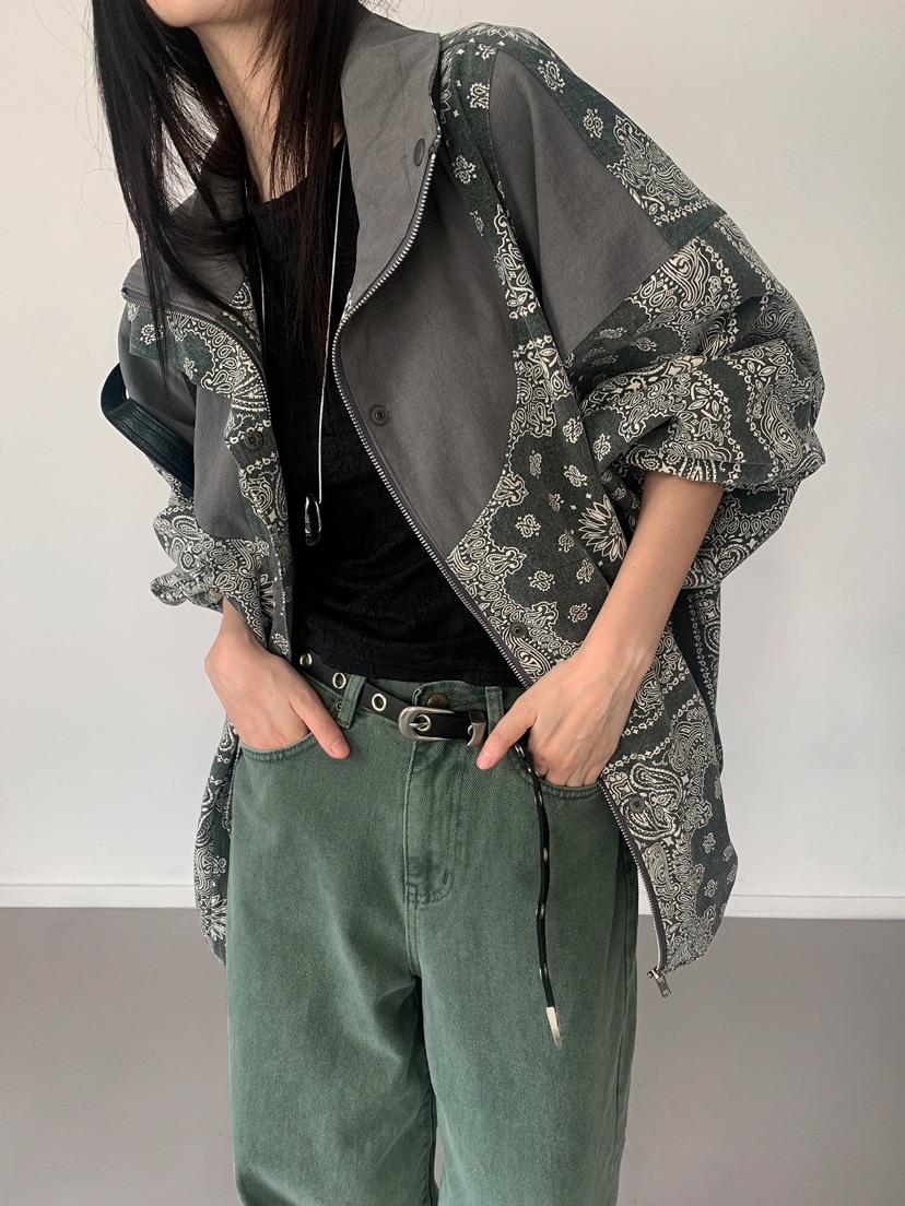 PLAYBUTTON-P東大門直郵女士新款真品推薦休閑人氣時尚夾克PLAYBUTTON夾克