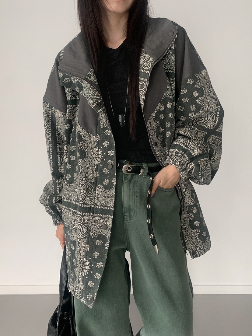 PLAYBUTTON-P東大門直郵女士新款真品推薦休閑人氣時尚夾克PLAYBUTTON夾克