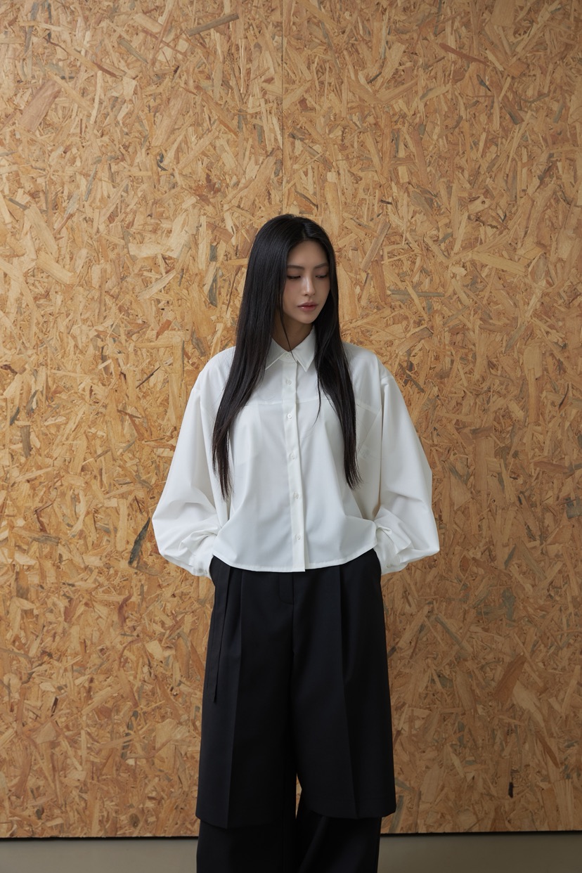 LE-PPL韓國代購女裝新款26初秋熱賣時尚休閑26秋冬襯衫蕾絲衫LE-PPL襯衫/蕾絲衫圖色1
