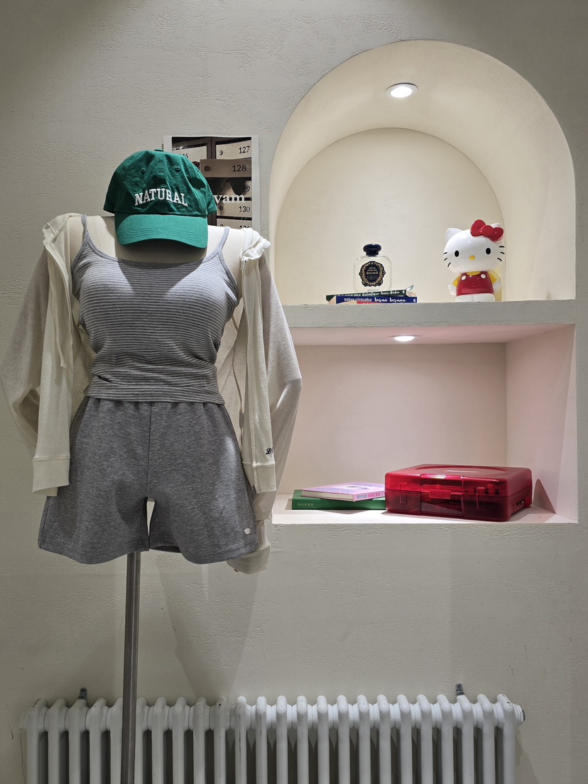 LIKEVAM東大門實拍女士新品26秋冬時尚真品熱賣休閑26初秋短褲LIKEVAM短褲