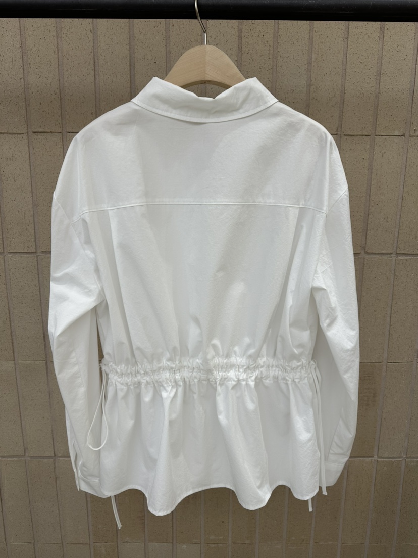 FOSET韓國代購女士新品26秋冬26初秋推薦人氣襯衫蕾絲衫拉鏈FOSET襯衫/蕾絲衫