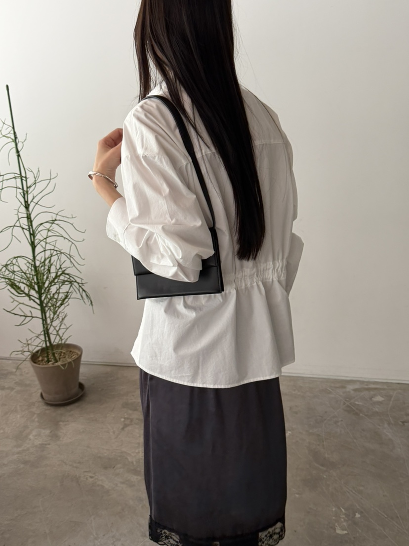 FOSET韓國代購女士新品26秋冬26初秋推薦人氣襯衫蕾絲衫拉鏈FOSET襯衫/蕾絲衫