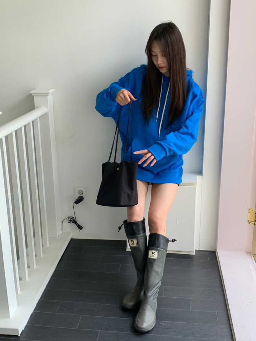 LIKEVAM東大門代購女裝新品熱賣人氣推薦時尚衛衣連帽連衣裙LIKEVAM衛衣