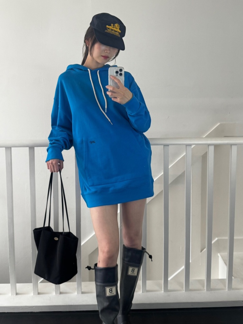 LIKEVAM東大門代購女裝新品熱賣人氣推薦時尚衛衣連帽連衣裙LIKEVAM衛衣