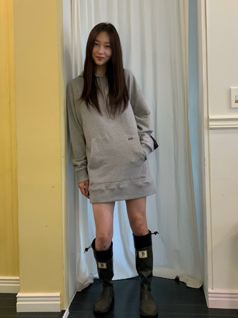 LIKEVAM東大門代購女裝新品熱賣人氣推薦時尚衛衣連帽連衣裙LIKEVAM衛衣