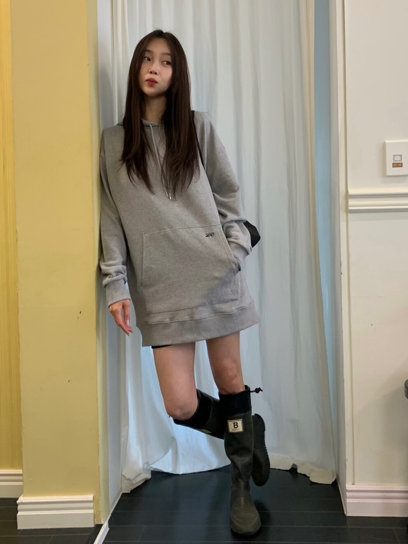 LIKEVAM東大門代購女裝新品熱賣人氣推薦時尚衛衣連帽連衣裙LIKEVAM衛衣