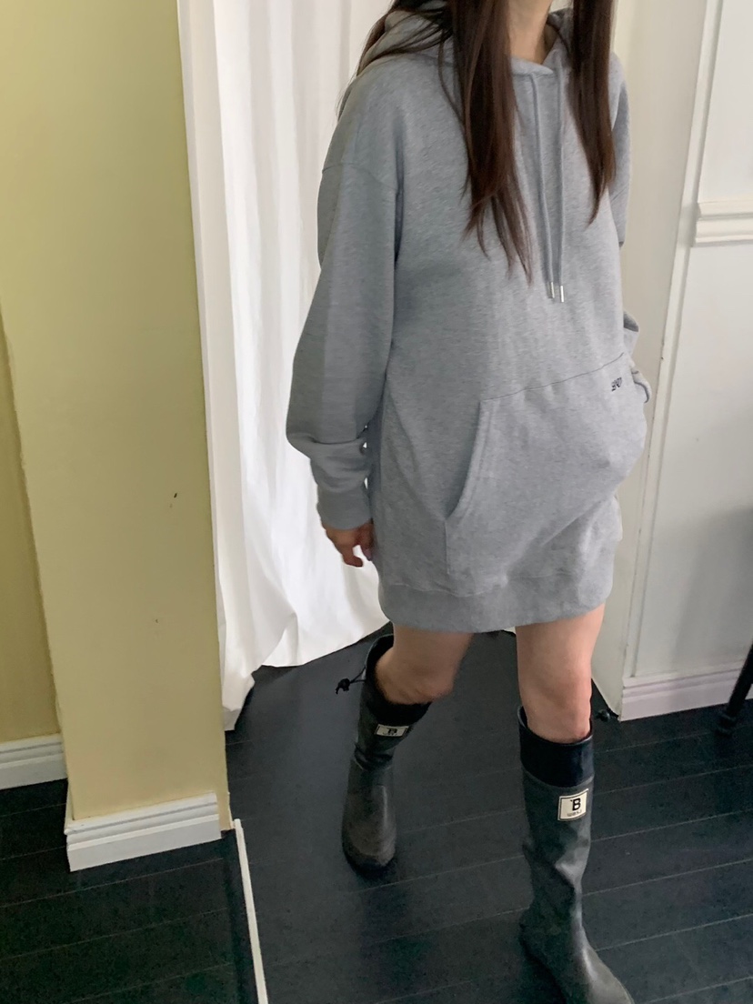 LIKEVAM東大門代購女裝新品熱賣人氣推薦時尚衛衣連帽連衣裙LIKEVAM衛衣