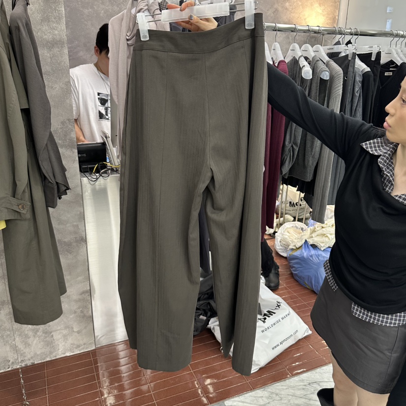FOUNDATION東大門實拍女裝新款推薦休閑熱賣真品26秋冬休閑褲FOUNDATION休閑褲