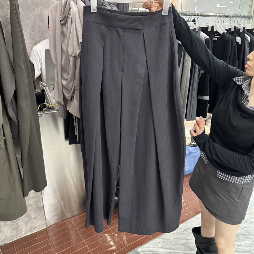 FOUNDATION東大門實拍女裝新款推薦休閑熱賣真品26秋冬休閑褲FOUNDATION休閑褲圖色1