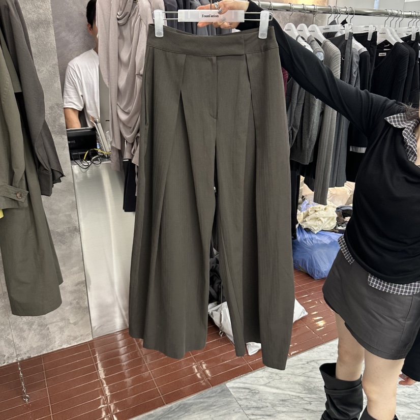 FOUNDATION東大門實拍女裝新款推薦休閑熱賣真品26秋冬休閑褲FOUNDATION休閑褲圖色2