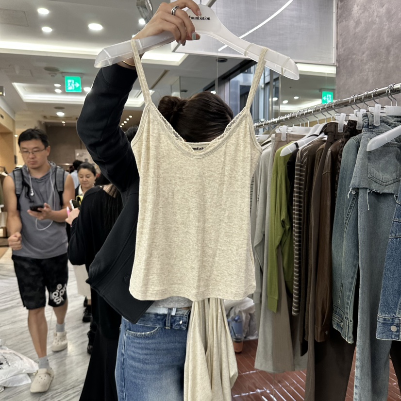 FOUNDATION東大門直郵女裝新品人氣真品休閑推薦套裝柔軟FOUNDATION套裝