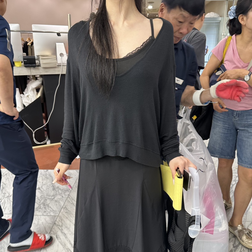 FOUNDATION東大門直郵女裝新品人氣真品休閑推薦套裝柔軟FOUNDATION套裝圖色4