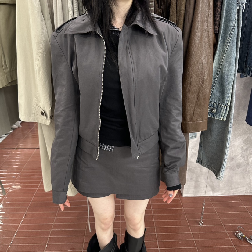 FOUNDATION東大門代購女士新品熱賣真品26秋冬推薦人氣夾克FOUNDATION夾克圖色2