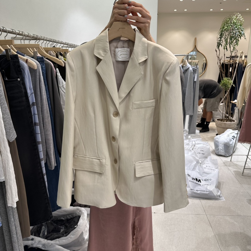 GRACIA東大門實拍女裝新品時尚真品26秋冬推薦休閑西裝西服GRACIA西裝/西服圖色1