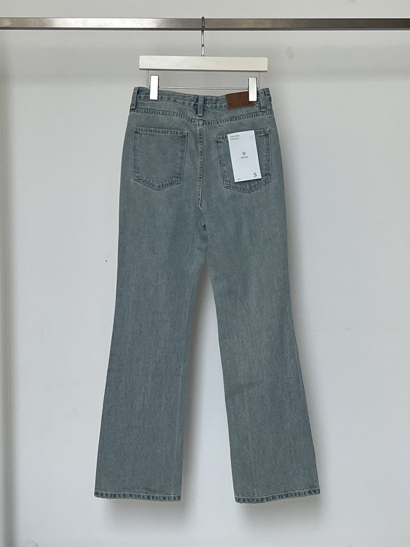BETTER東大門代購女士新品26初秋時尚真品休閑推薦牛仔褲BETTER牛仔褲