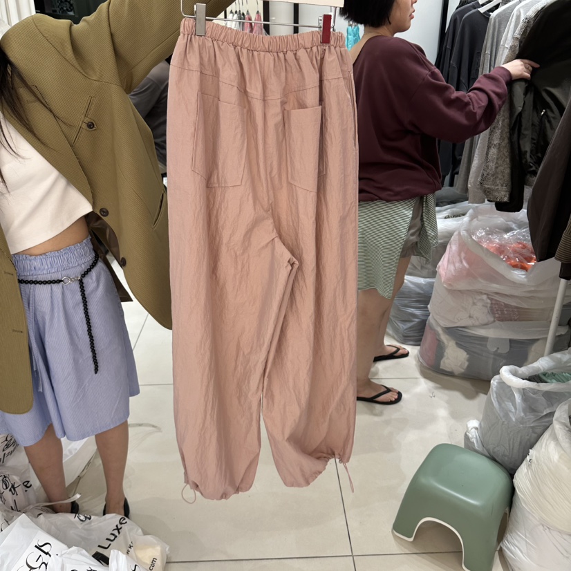 EGG IS韓國直郵女裝新款熱賣26初秋休閑26秋冬休閑褲絨鴨EGG IS休閑褲