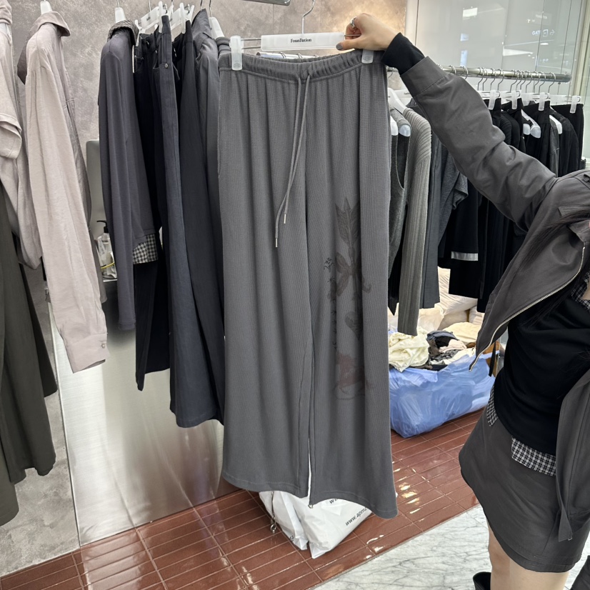 FOUNDATION東大門直郵女裝新品熱賣26初秋26秋冬推薦休閑褲FOUNDATION休閑褲圖色2