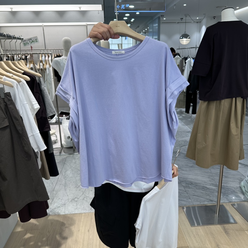 REVE-L韓國代購女士新款熱賣26秋冬時尚真品推薦休閑T恤REVE-LT恤圖色2
