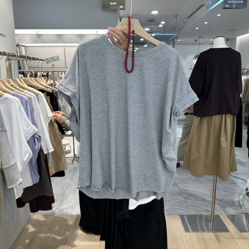 REVE-L韓國代購女士新款熱賣26秋冬時尚真品推薦休閑T恤REVE-LT恤圖色3