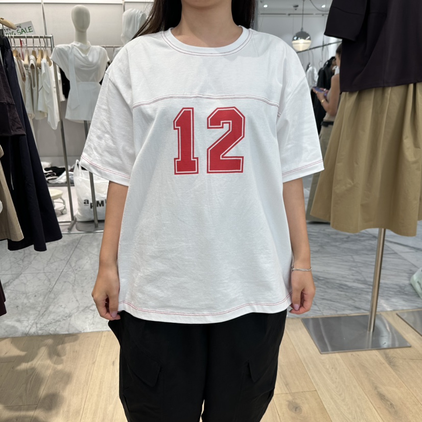 REVE-L韓國直郵女裝新品熱賣時尚真品人氣推薦26初秋T恤染色REVE-LT恤圖色1