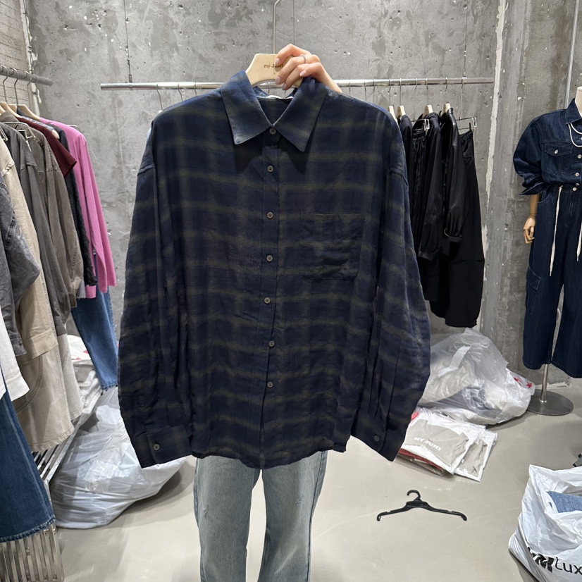 JUNI韓國代購女裝新品熱賣26初秋時尚推薦人氣襯衫蕾絲衫my juni襯衫/蕾絲衫圖色1
