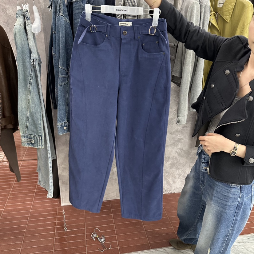 FOUNDATION東大門實拍女士新品真品26初秋時尚熱賣休閑褲FOUNDATION休閑褲圖色1