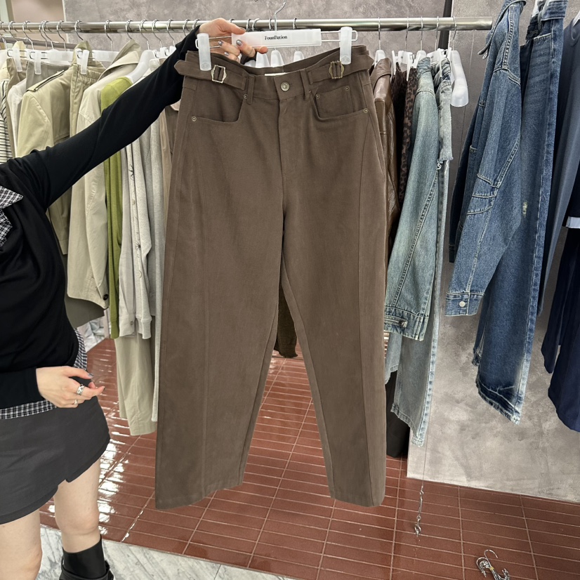 FOUNDATION東大門實拍女士新品真品26初秋時尚熱賣休閑褲FOUNDATION休閑褲圖色2