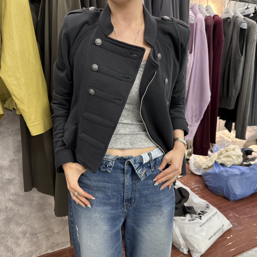 FOUNDATION東大門直郵女裝新品真品熱賣26初秋26秋冬夾克FOUNDATION夾克圖色2