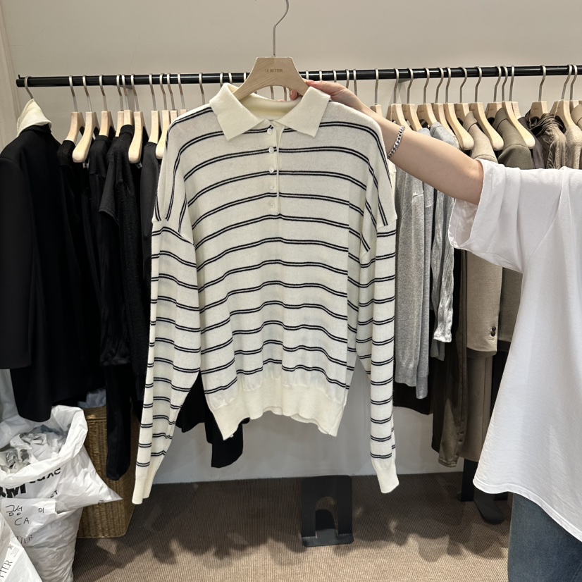 LE BUTTER東大門代購女士新品時尚推薦26秋冬針織衫羊絨LE BUTTER針織衫圖色1