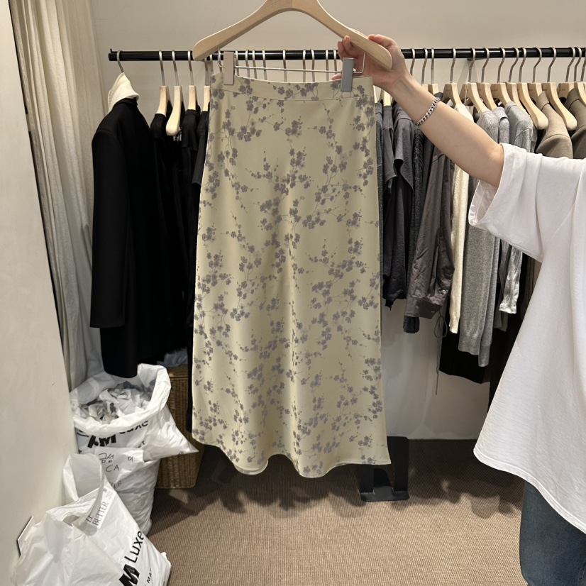 LE BUTTER韓國代購女裝新品真品26初秋熱賣推薦長裙復古LE BUTTER長裙