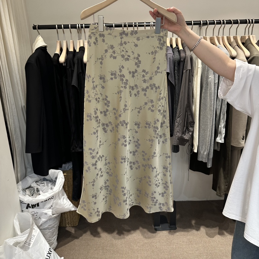 LE BUTTER韓國代購女裝新品真品26初秋熱賣推薦長裙復古LE BUTTER長裙圖色2