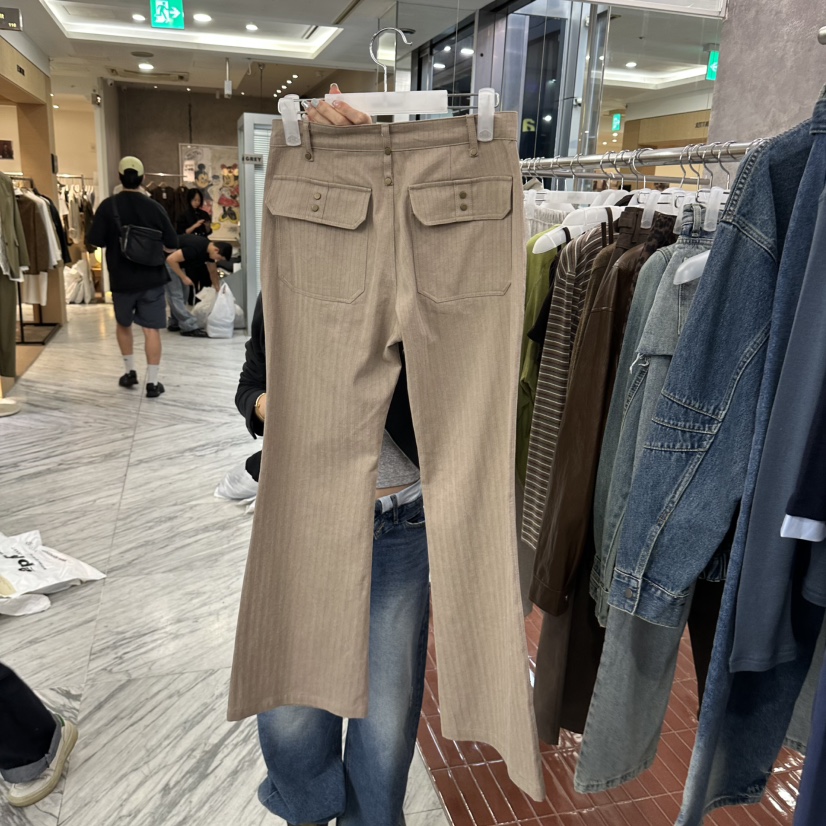 FOUNDATION東大門實拍女裝新品休閑時尚26秋冬人氣休閑褲FOUNDATION休閑褲