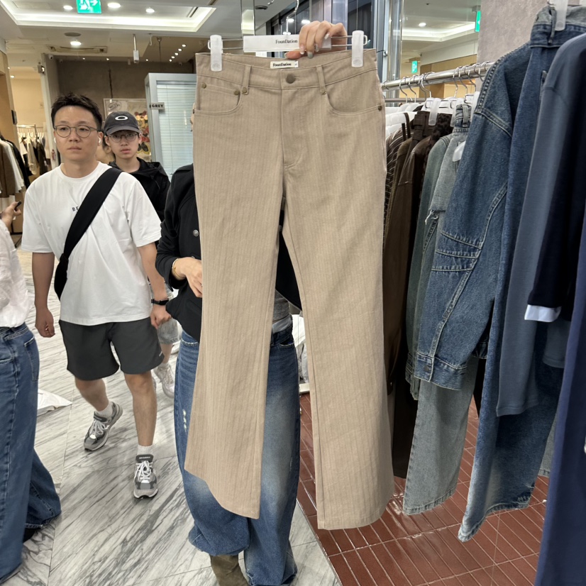FOUNDATION東大門實拍女裝新品休閑時尚26秋冬人氣休閑褲FOUNDATION休閑褲圖色1