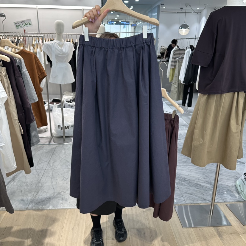REVE-L韓國直郵女士新款休閑人氣時尚26秋冬推薦熱賣長裙REVE-L長裙圖色1藍色