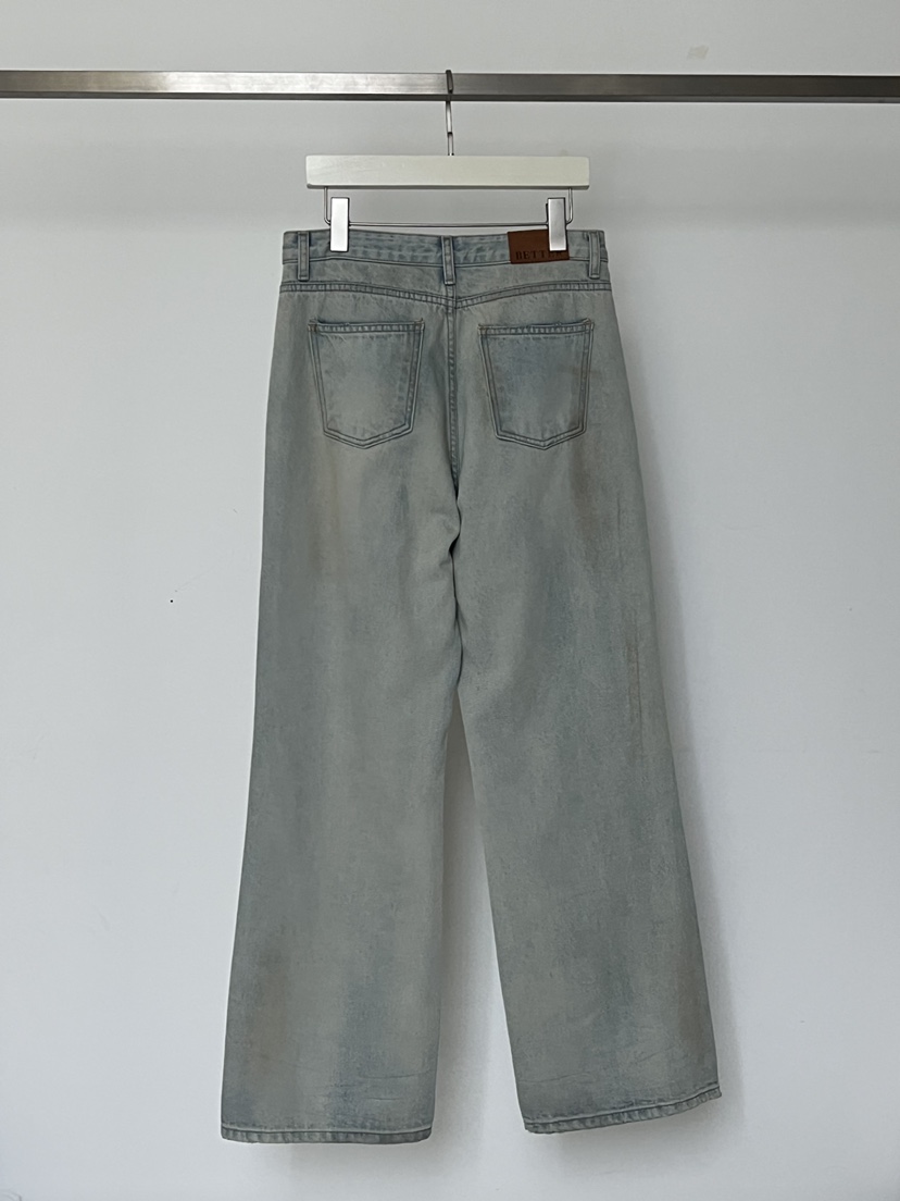 BETTER東大門實拍女裝新品26秋冬休閑真品時尚人氣牛仔褲BETTER牛仔褲