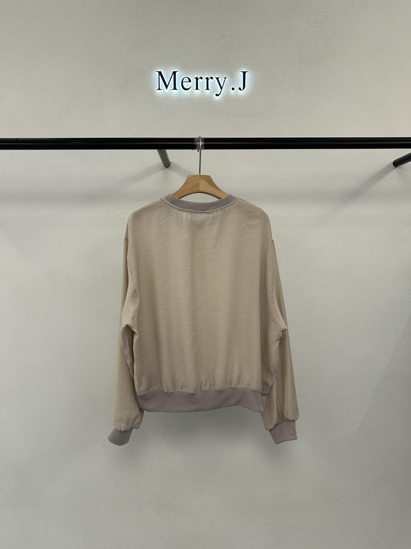 MERRY-J韓國代購女士新品推薦真品26初秋人氣26秋冬長袖T恤MERRY-J長袖T恤
