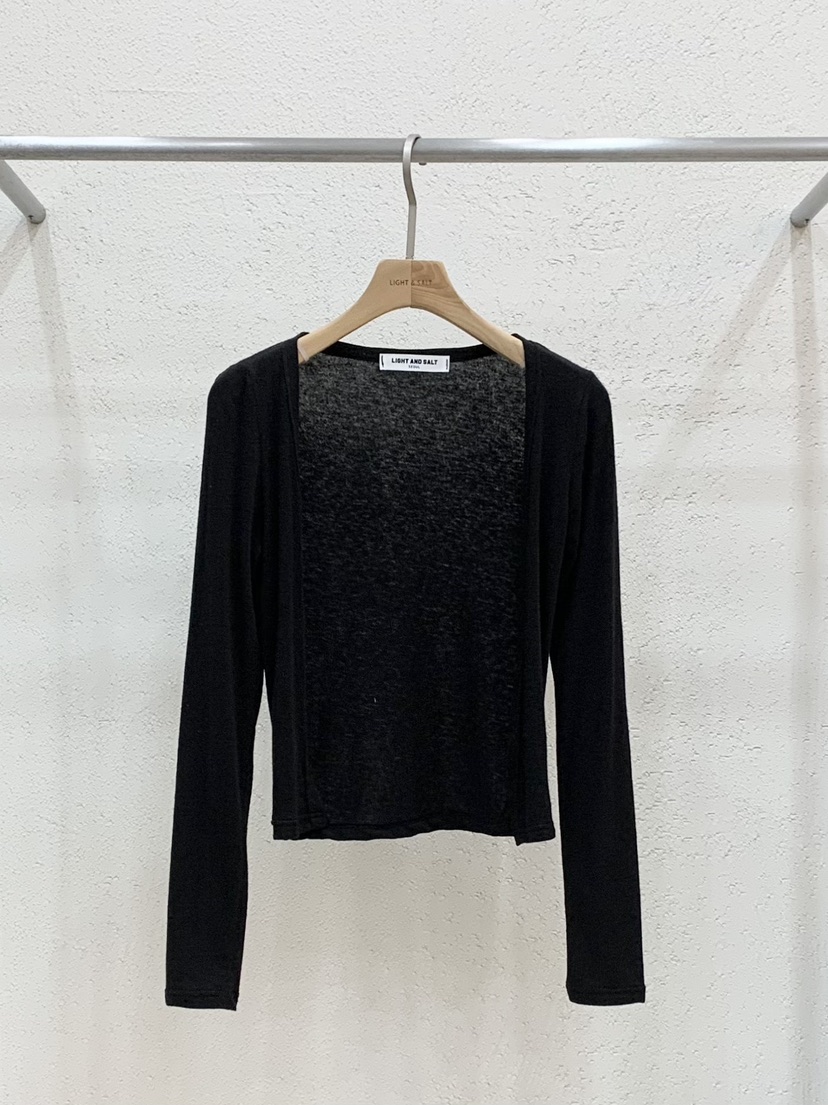 LIGHT AND SALT韓國直郵女裝新品休閑開衫安哥拉羊毛開衫LIGHT AND SALT開衫圖色5