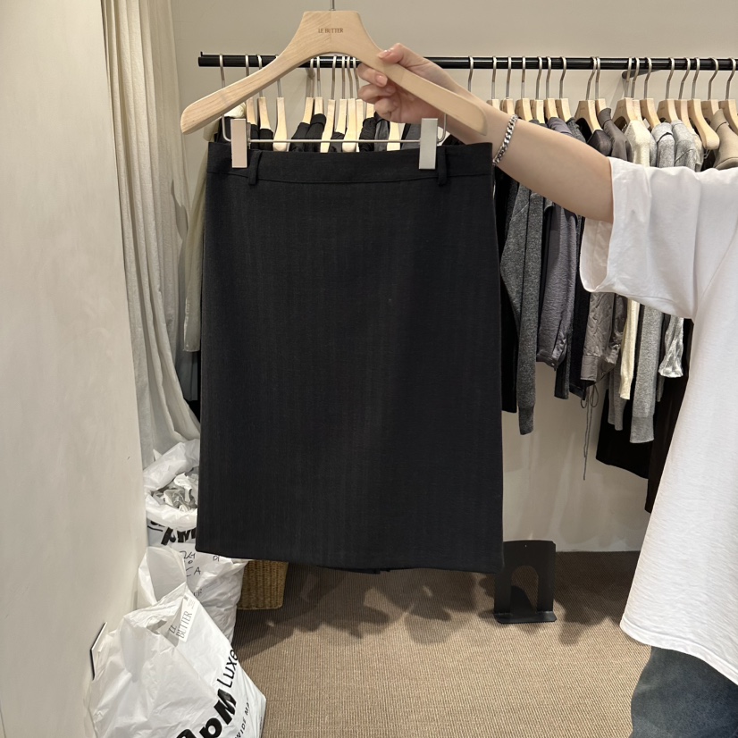 LE BUTTER東大門代購女裝新品26秋冬真品時尚半身裙中短裙LE BUTTER半身裙/中短裙圖色2