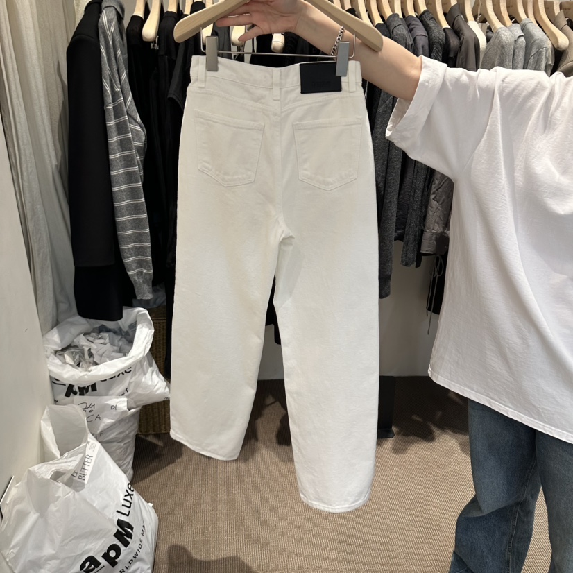 LE BUTTER韓國代購女士新品休閑26秋冬真品休閑褲棉質紐扣LE BUTTER休閑褲