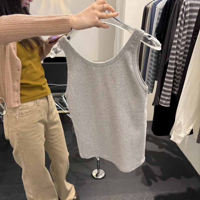 LMT（SAND LIMITED）（不代購）東大門直郵女士新品推薦吊帶背心MORE THAN YESTERDAY/LOVE YOU SO MUCH吊帶/背心