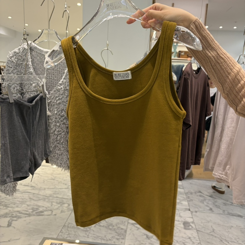LMT（SAND LIMITED）（不代購）東大門直郵女士新品推薦吊帶背心MORE THAN YESTERDAY/LOVE YOU SO MUCH吊帶/背心圖色3