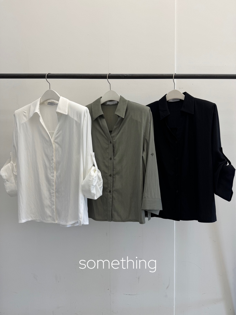 SOMETHING-L/FANCY韓國代購女裝新品真品26初秋襯衫蕾絲衫SOMETHING-L/FANCY襯衫/蕾絲衫