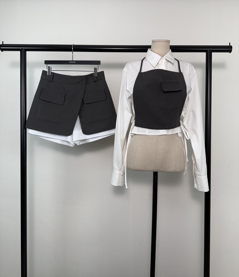 FEFFER東大門實拍女裝新品人氣休閑時尚熱賣26初秋吊帶背心FEFFER吊帶/背心